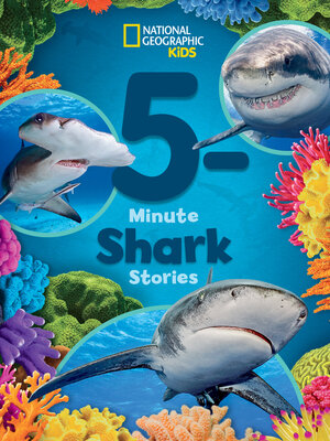 cover image of National Geographic Kids 5-Minute Shark Stories